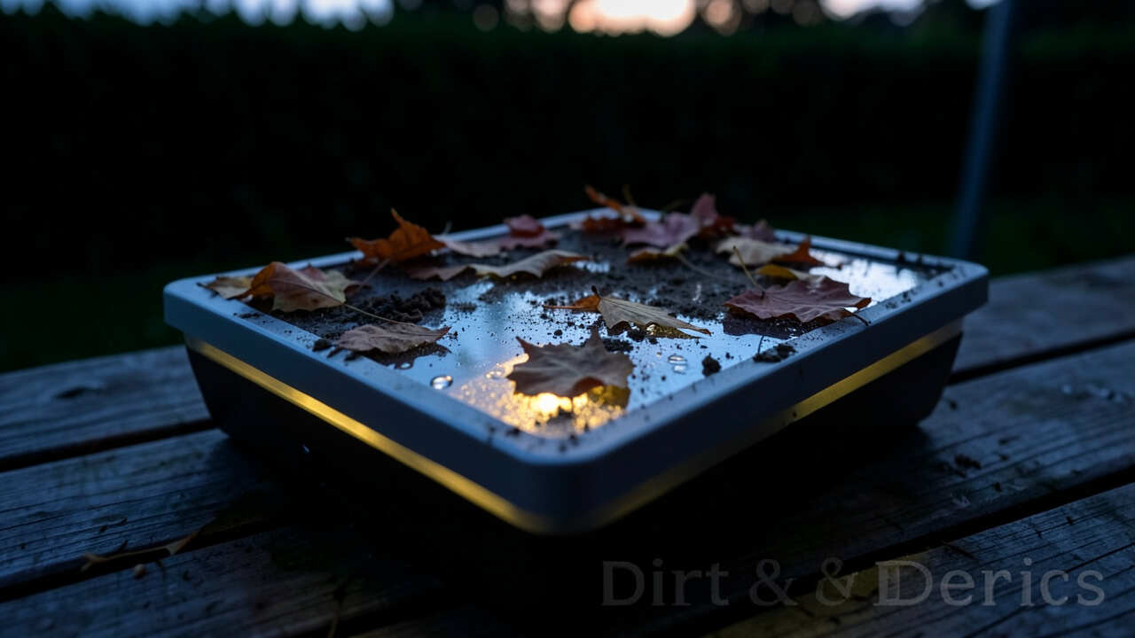 Dirt and Debris on the Solar Panel