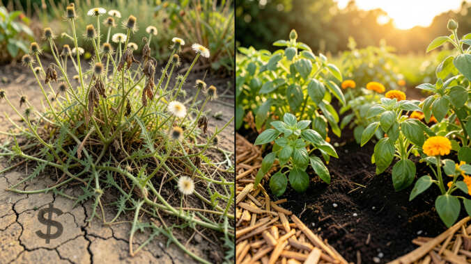 Mistake 4: Letting Weeds Take Over Garden Beds