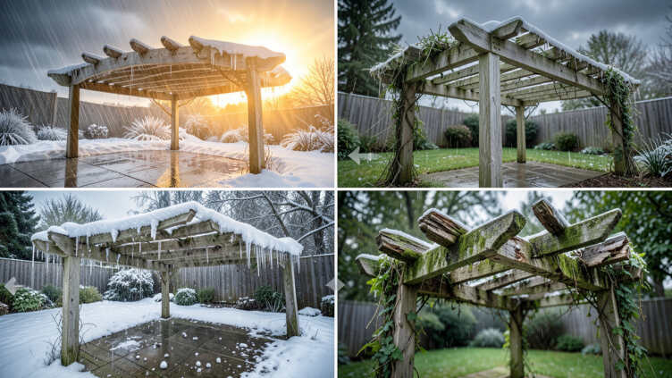 Understanding the Elements: 7 Weather Effects on Pergola Structures