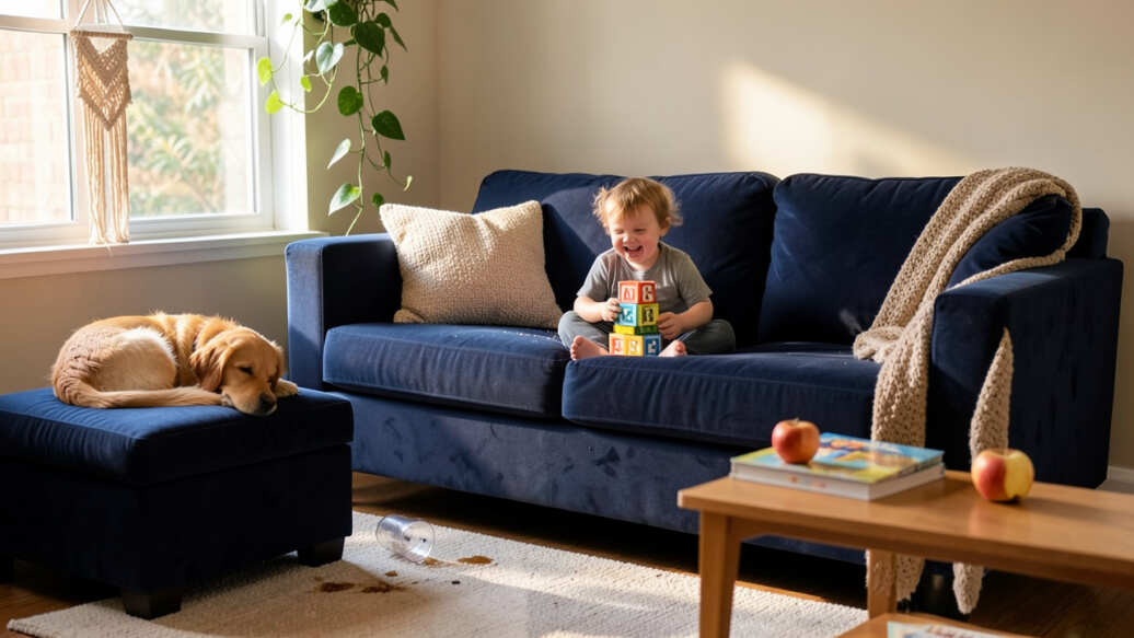 3 Prioritize Fabric Durability for Kids & Pets