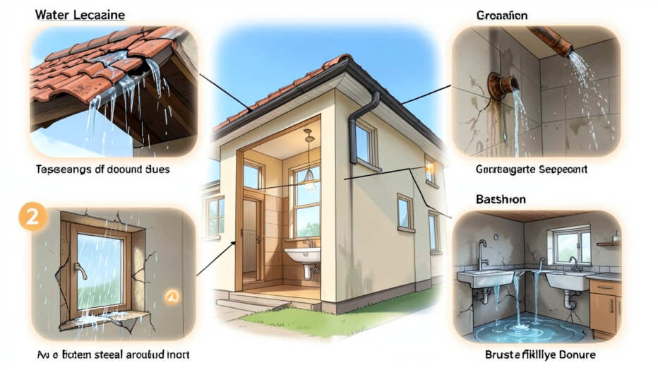 6 Causes of Water Leakage Issues