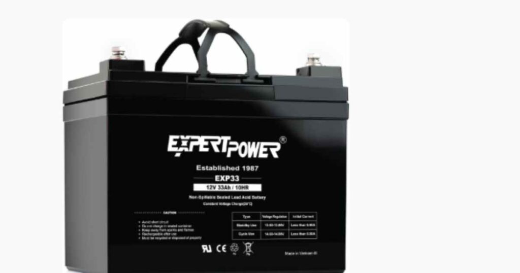 ExpertPower 33Ah SLA AGM Battery Solar Energy Storage
