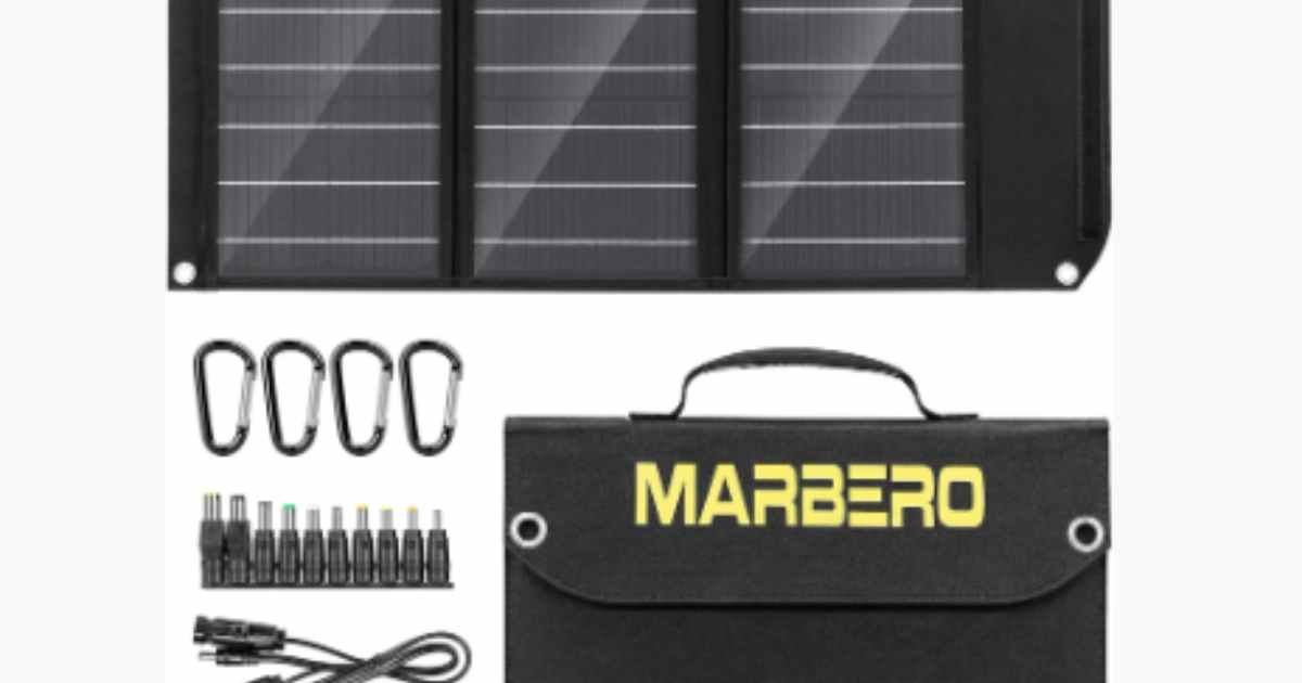 MARBERO Portable Solar Panel 30W