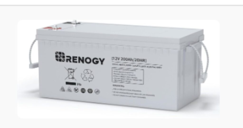 Renogy Deep Cycle AGM Battery 12 Volt 200Ah