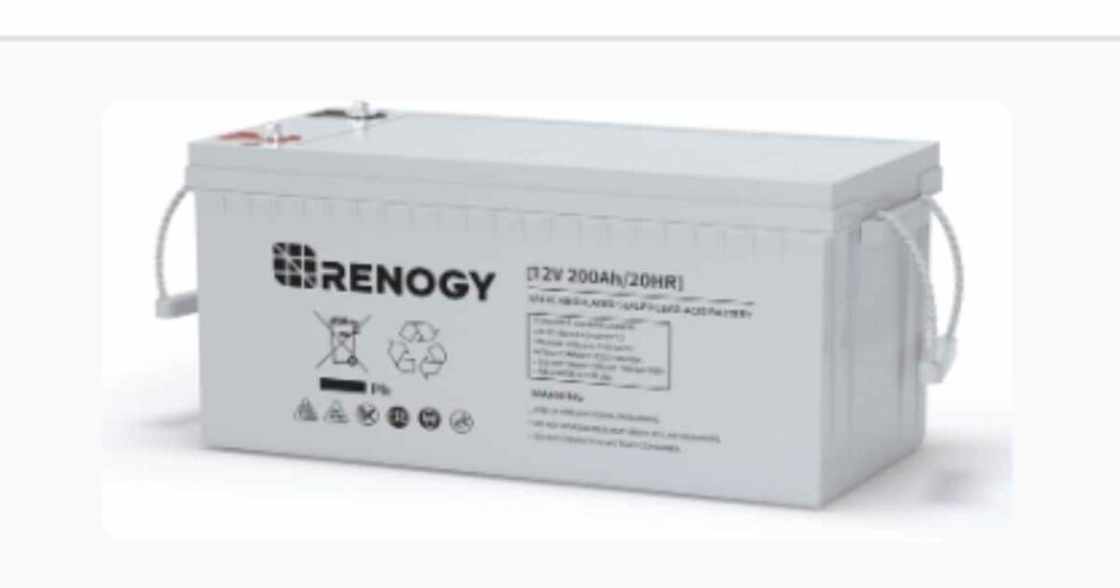 Renogy Deep Cycle AGM Battery 12V 200Ah