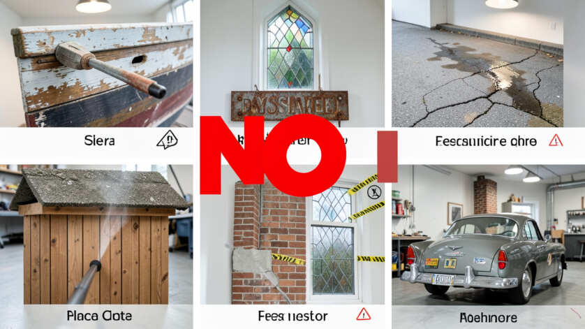The 9 Surfaces You Should Never Pressure Wash