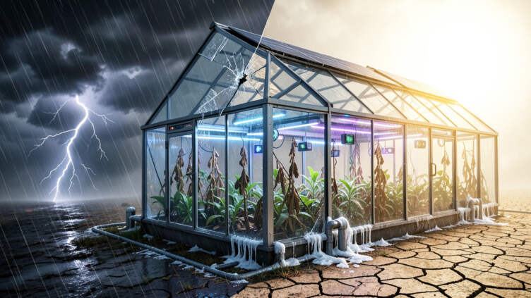 Understanding Extreme Weather Challenges for Smart Greenhouses