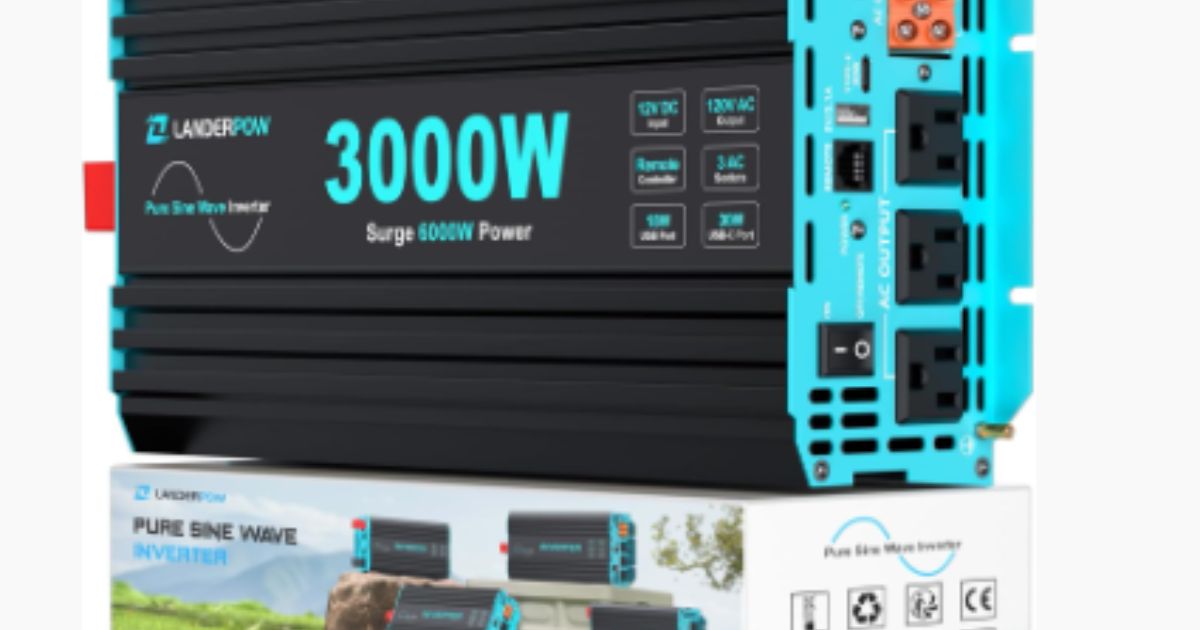 3000 Watt Pure Sine Wave Inverter 12V