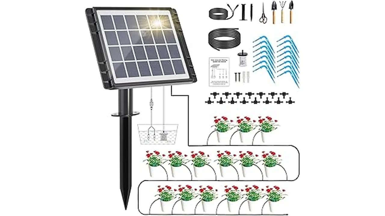 Best 6 Best Solar Powered Drip Irrigation System for Remote