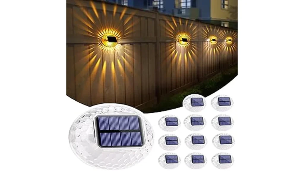 Best Selling 6 Best Solar Lights for Privacy Fence and Backy