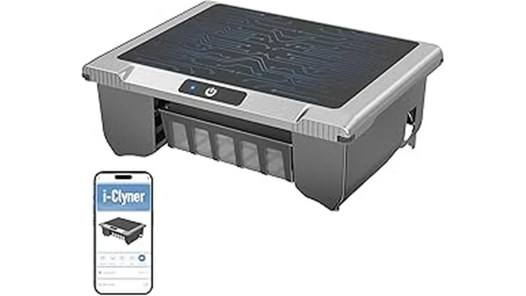 The image shows a collection of top-rated robot pool cleaners suitable for large commercial swimming pools.
