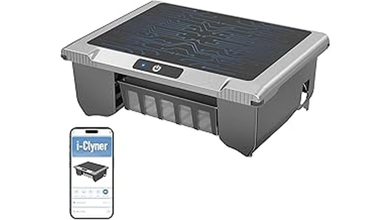 The image shows a collection of top-rated robot pool cleaners suitable for large commercial swimming pools.