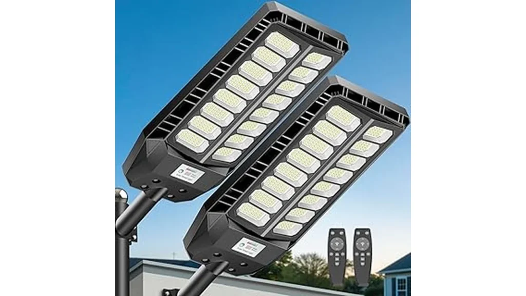 Top 6 Best Commercial Grade Solar Lights for Parking Lots