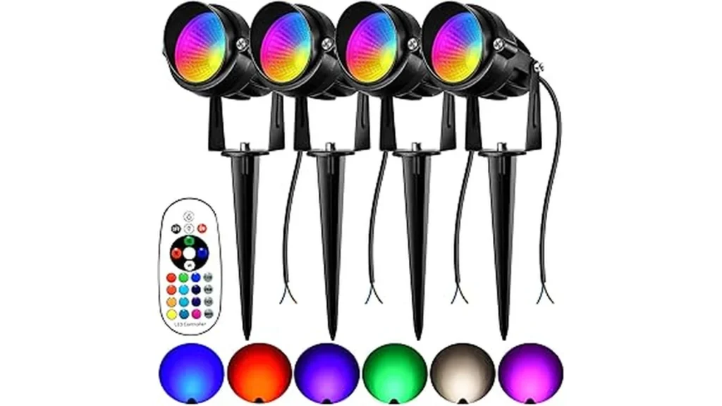 Top Rated 6 Best Color Changing Landscape Lights for Holiday