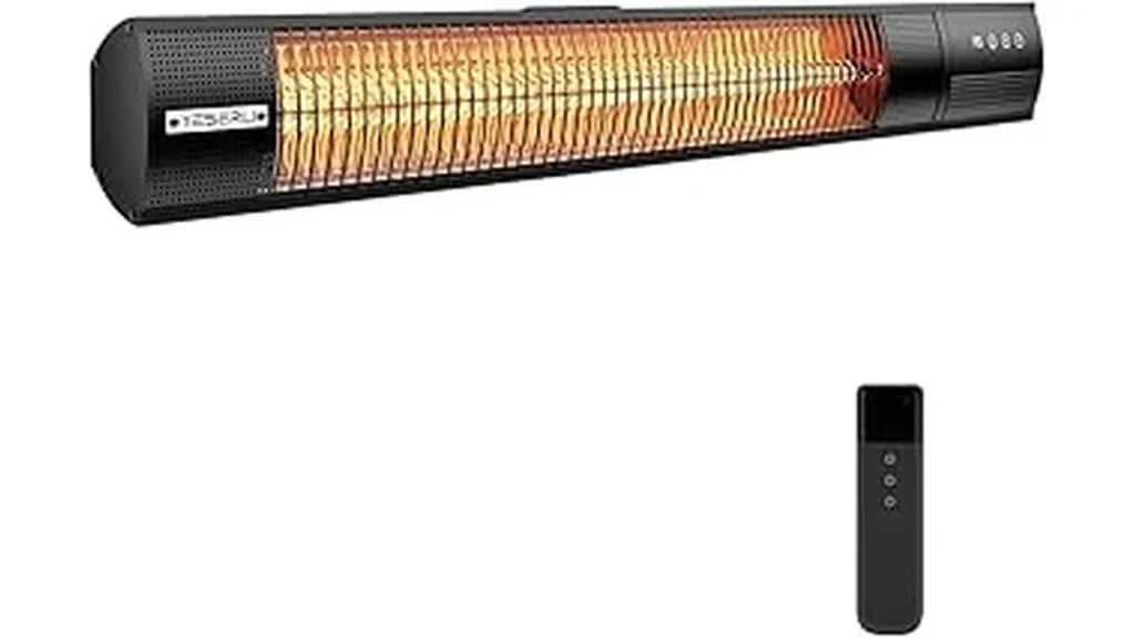 Top Rated 6 Top Wall Mounted Electric Patio Heaters for Smal