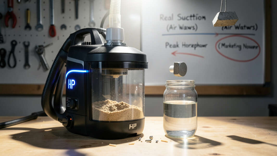 1. Motor Performance: Real Suction vs Peak Horsepower