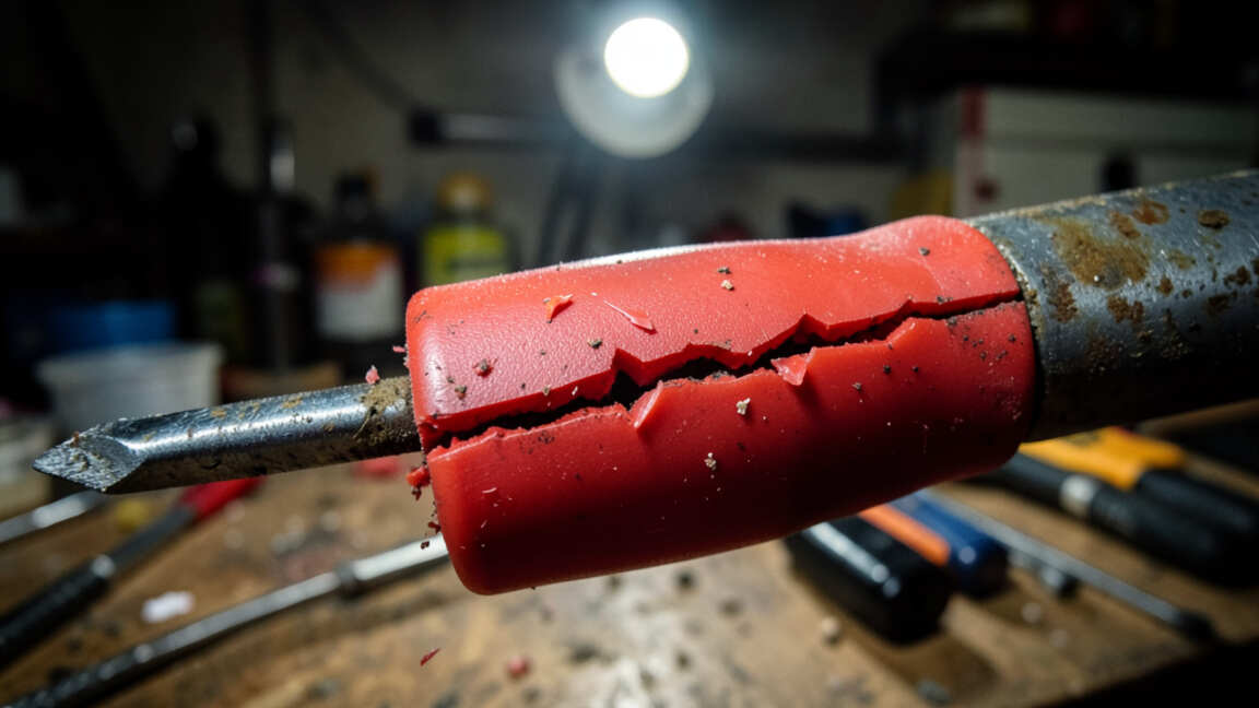 2. Cracked or Broken Plastic Handles