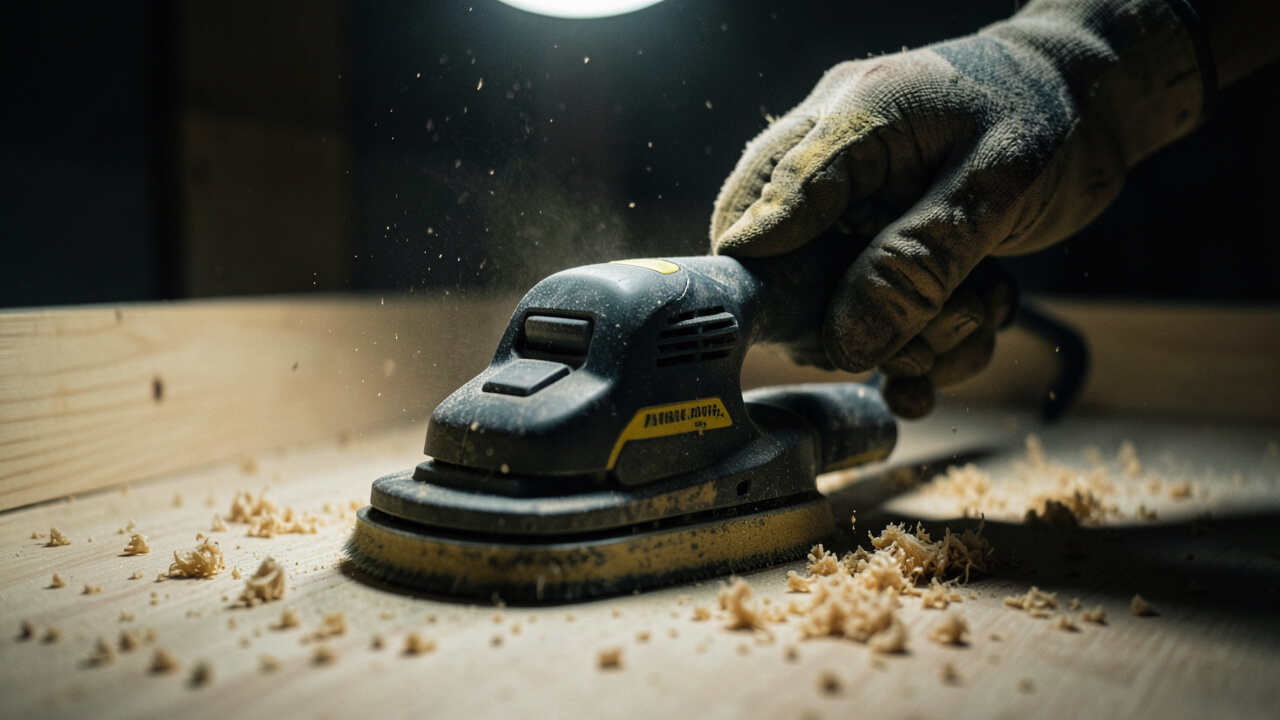 2. Reduced Sanding Speed or Power