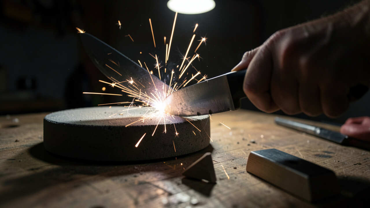 2. Sharpening at the Wrong Angle