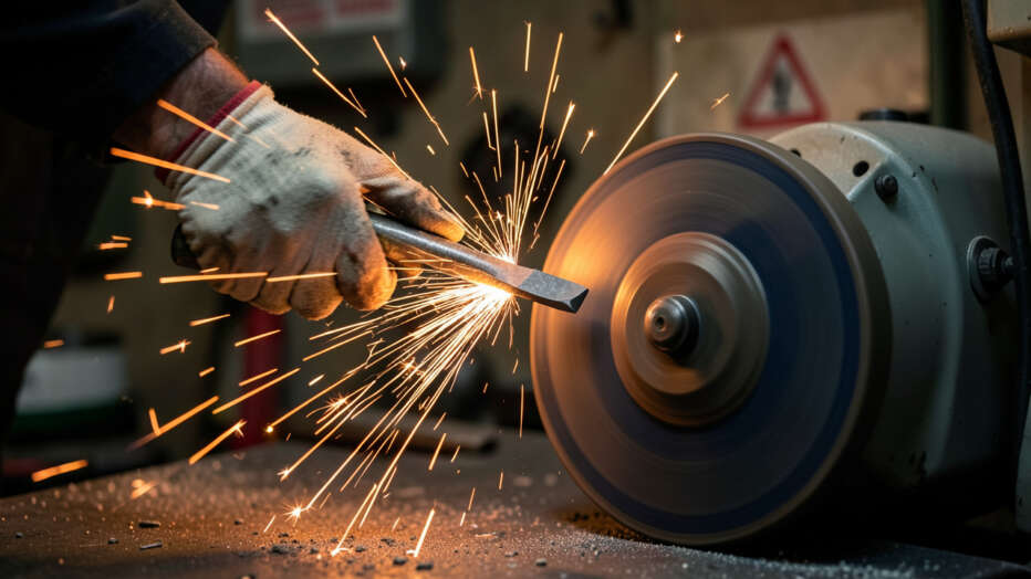 4. Holding the Workpiece at the Wrong Angle