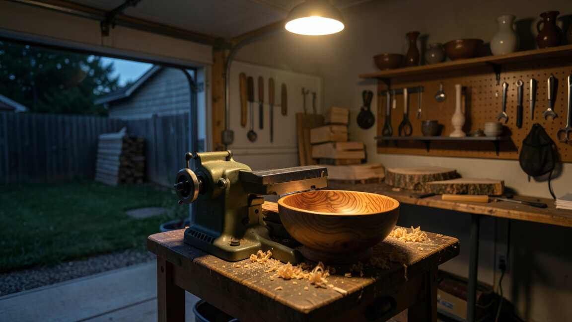 4. What Are the Benefits of Having a Wood Lathe in Your Garage?