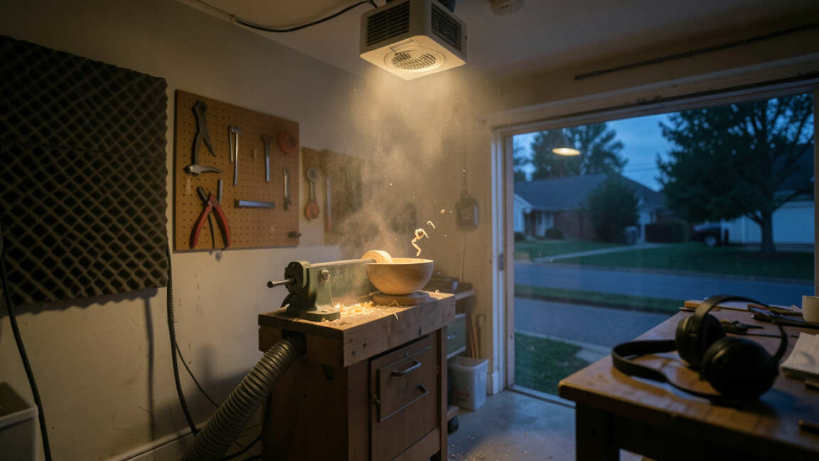 5. How to Manage Dust and Noise from a Wood Lathe in a Garage