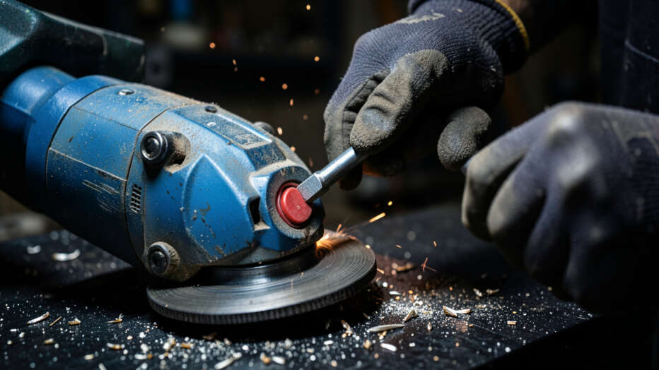 8. Spindle Lock and Disc Change – Ease of Use