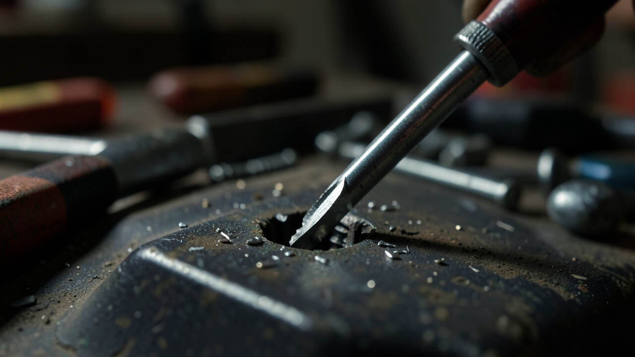 8. Stripped Screw Holes in the Plastic or Metal