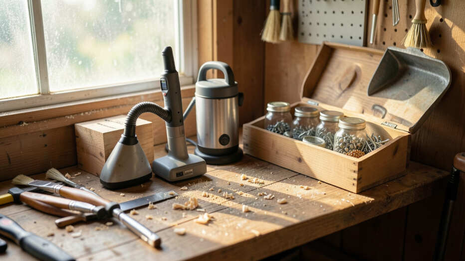Alternatives to a Shop Vacuum in a Hobby Shed