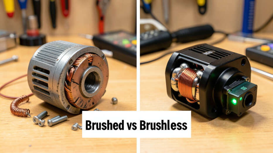 Brushed vs Brushless: Quick Side-by-Side Comparison