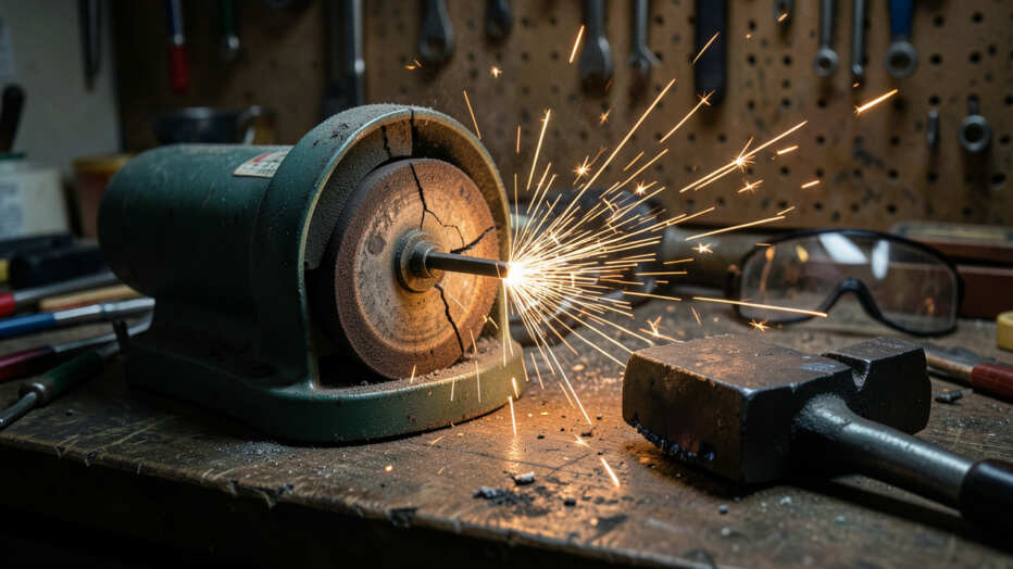 Common Mistakes When Using a Bench Grinder