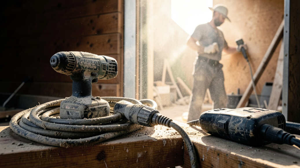 Cordless vs. Corded Drills on a Job Site