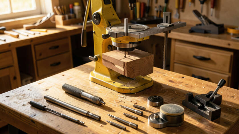 Essential Drill Press Accessories for Woodworkers
