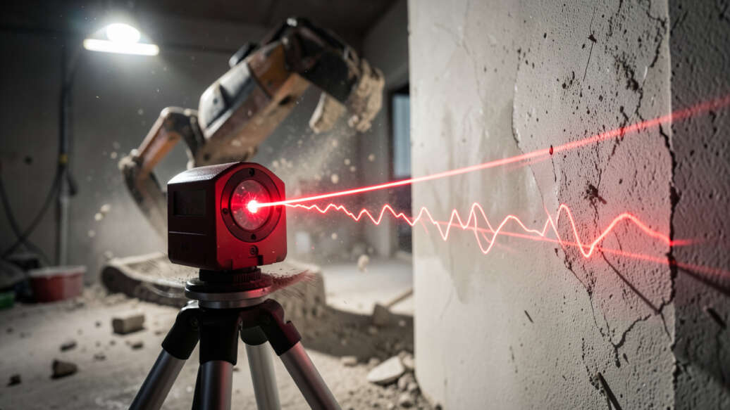How Does Vibration Affect a Laser Level on a Renovation Site?