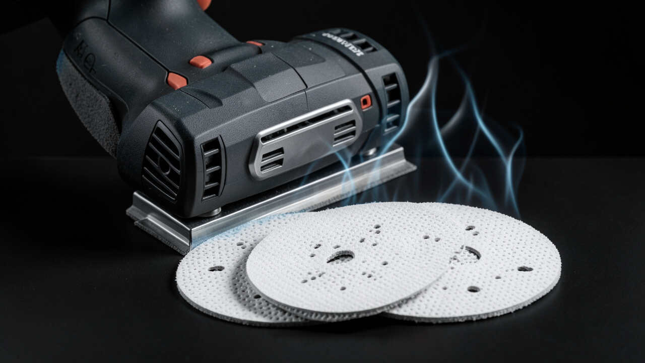 How to Choose the Right Sanding Pad and Paper for Heat Reduction