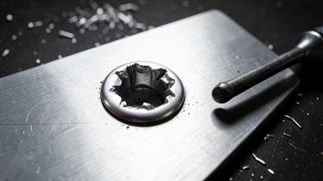 How to Fix a Screw After Cam Out Damages It