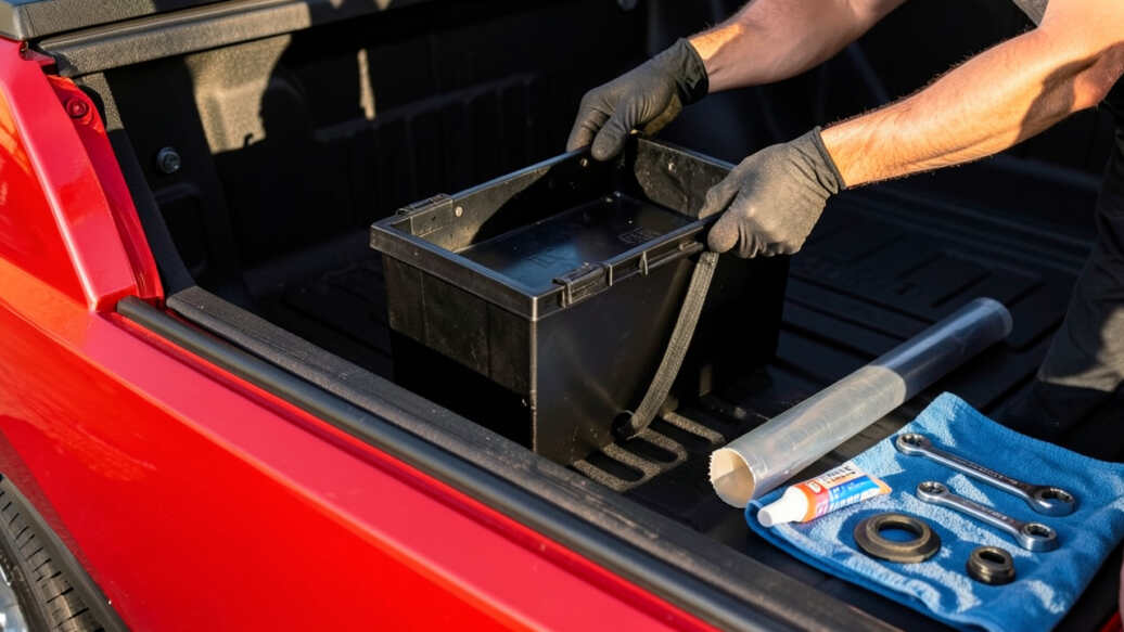 How to Install a Tool Box Without Damaging Your Truck Bed