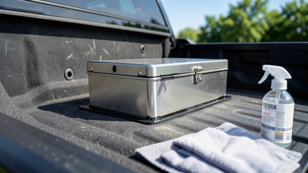 How to Maintain Your Truck Bed Under a Tool Box