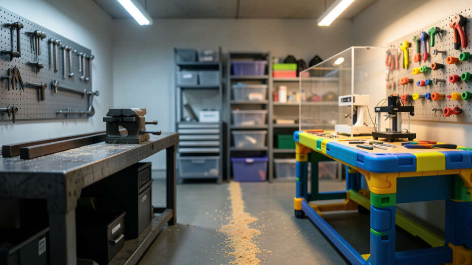Is a Steel or Plastic Better for a Workshop?