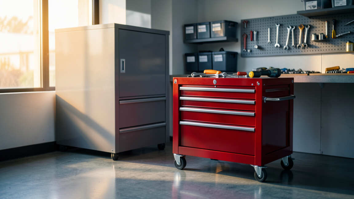 Rolling Tool Chest vs. Stationary Tool Cabinet: Which Is Better?