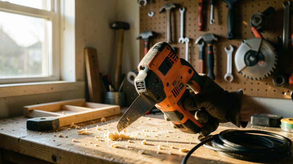 Should You Keep a Reciprocating Saw in Your Garage?