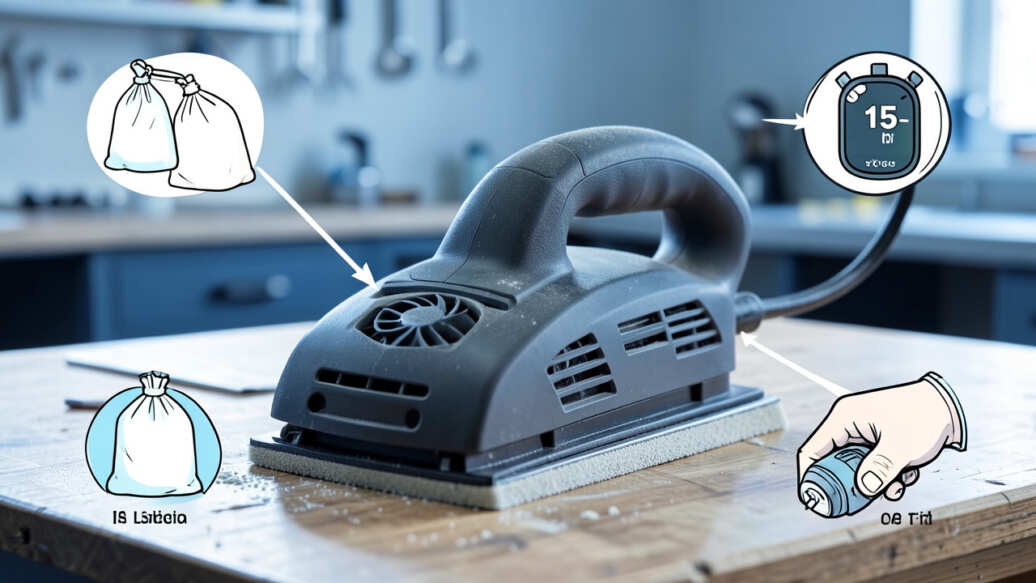 Step-by-Step Guide to Stop Your Detail Sander From Overheating