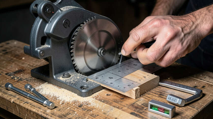 Step-by-Step: How to Stop a Miter Saw From Losing Square
