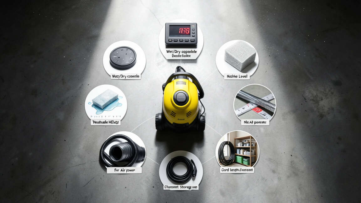 The 7 Critical Checks for a New Shop Vacuum