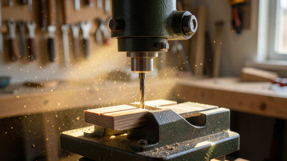 The Core Purpose of a Woodworker's Drill Press
