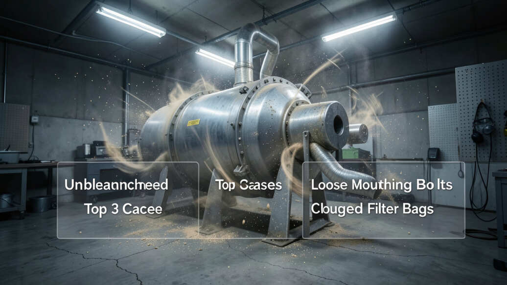 Top 3 Causes of Dust Collector Excessive Vibration