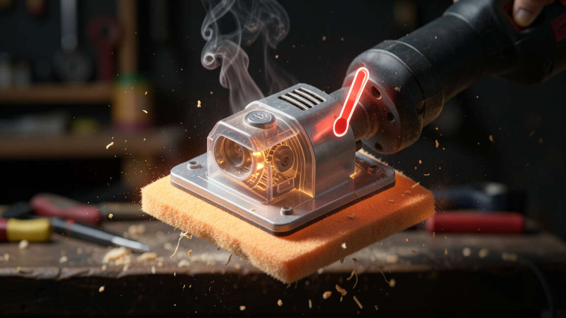 What Causes a Detail Sander to Overheat?