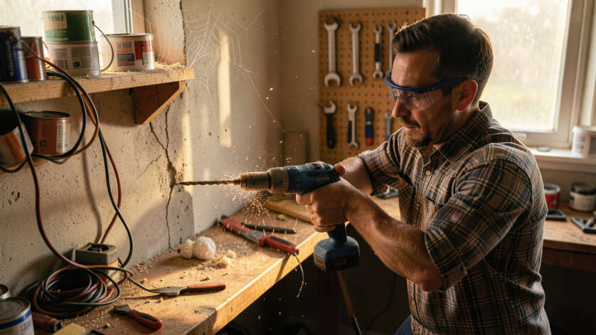 What Happens if You Use a Hammer Drill in a Home DIY Workshop?