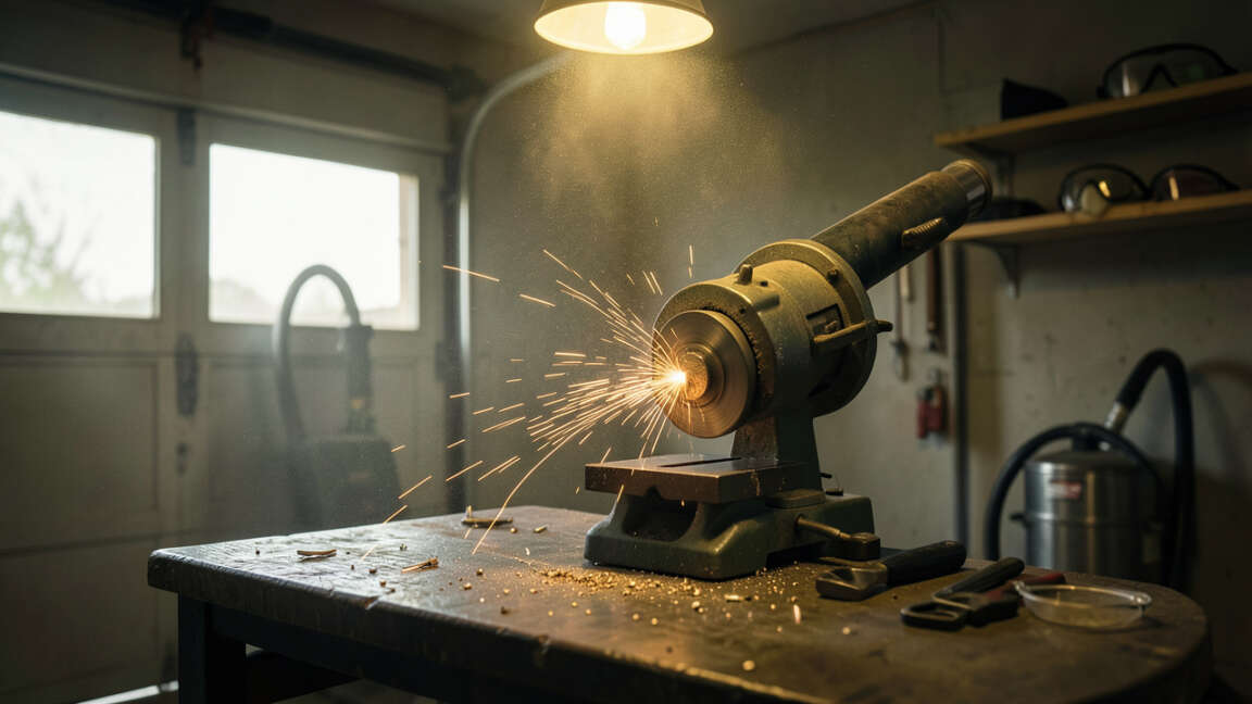 What Happens to Air Quality When You Use a Bench Grinder in a Garage?
