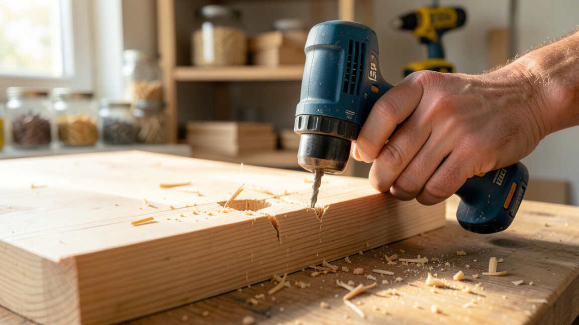What Happens When You Use a Hammer Drill on Wood?
